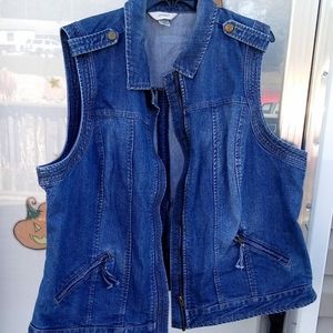 Denim vest